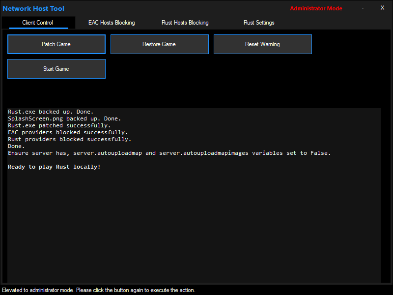 Network Tool Patch Tool